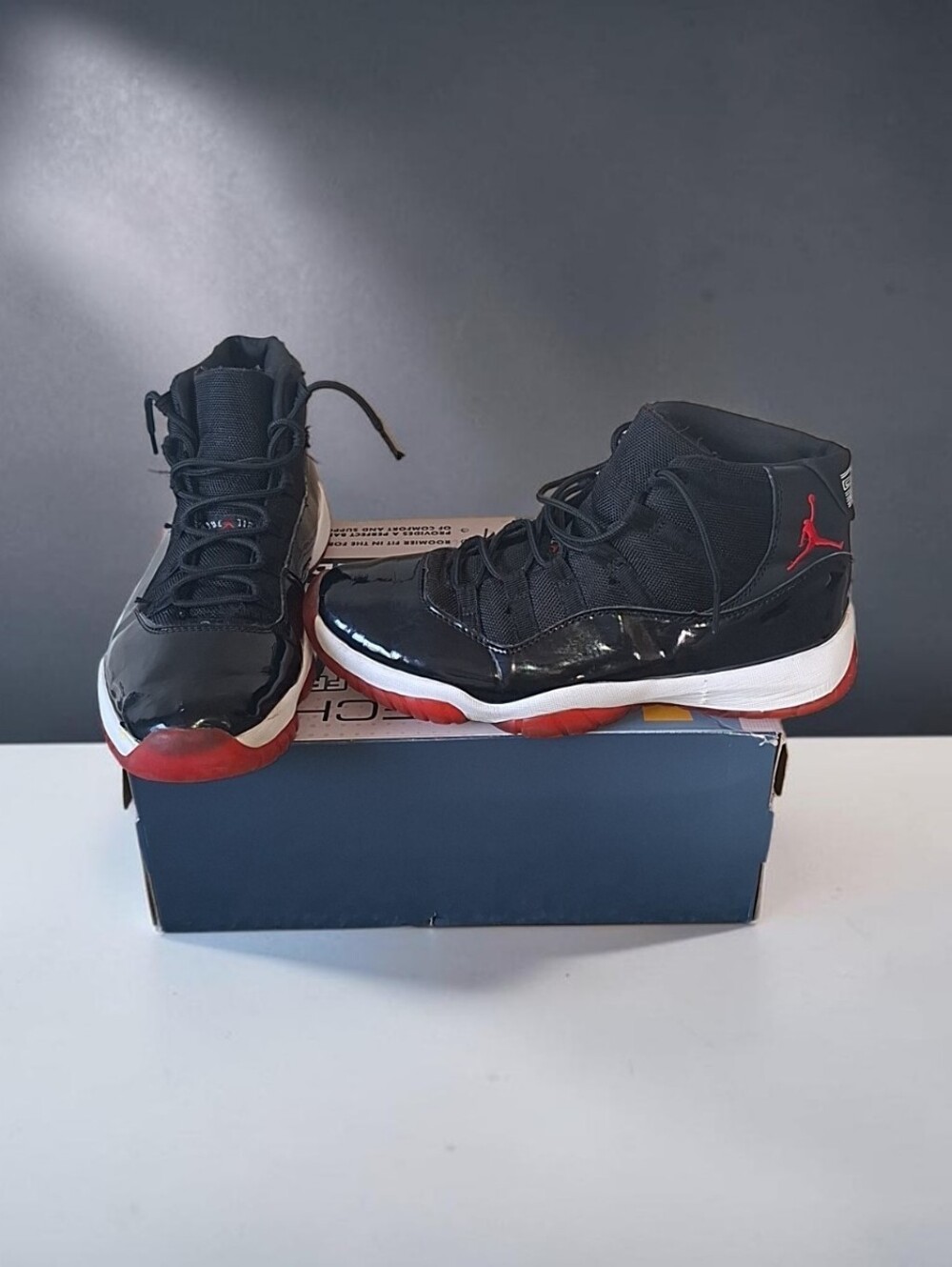 Jordan 11 Retro High Bred 2019 Black/White/Red 378037-061